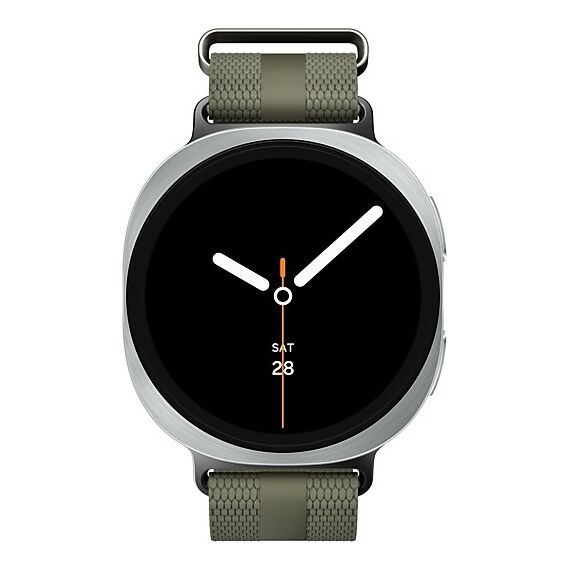 Galaxy Watch8 | 44 мм | Silver | Athleisure/Green | S/M, Размер: 44 мм, Цвет: Silver, Тип ремешка: Athleisure, Цвет ремешка: Green, Размер ремешка: S/M, Подключение часов: Bluetooth / Wi-Fi, изображение 2